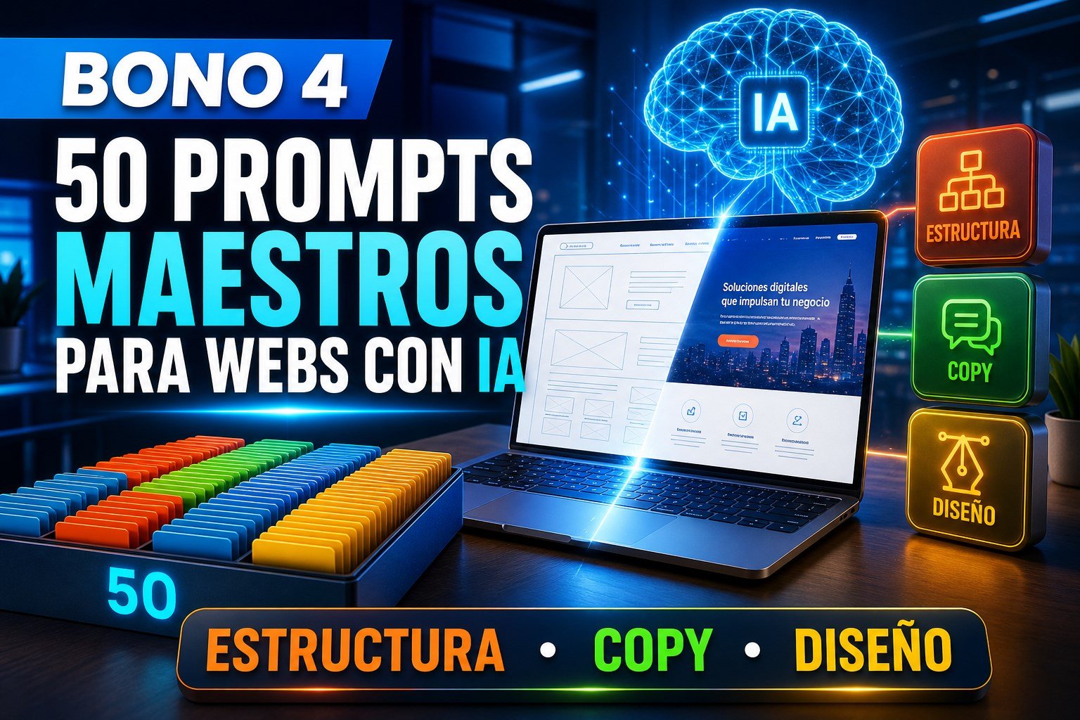 Prompts para páginas web