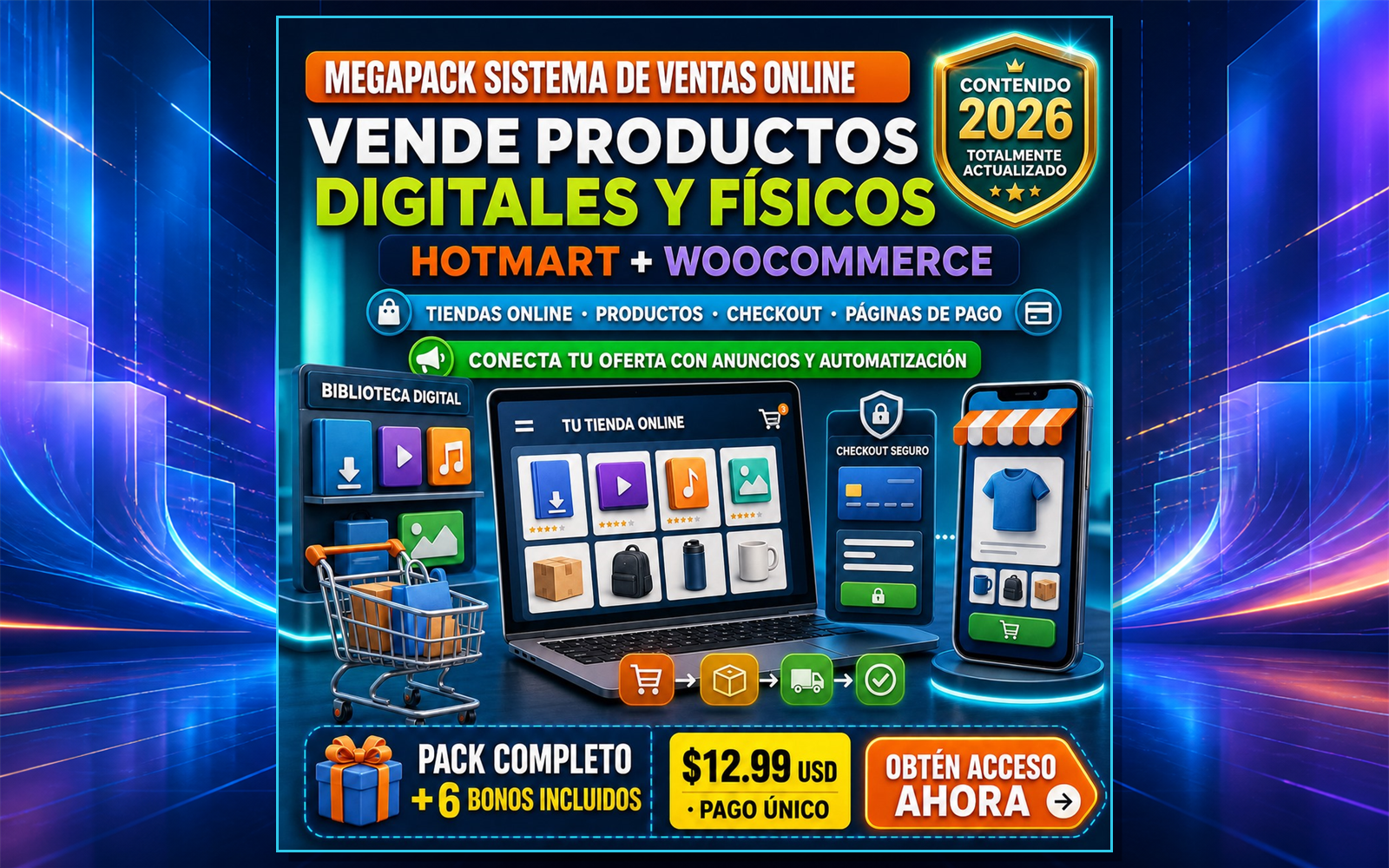 Curso Hotmart y WooCommerce